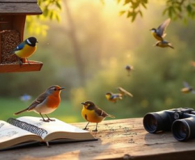 Guide pratique de l'étude des oiseaux : du jardin à l'observation professionnelle
